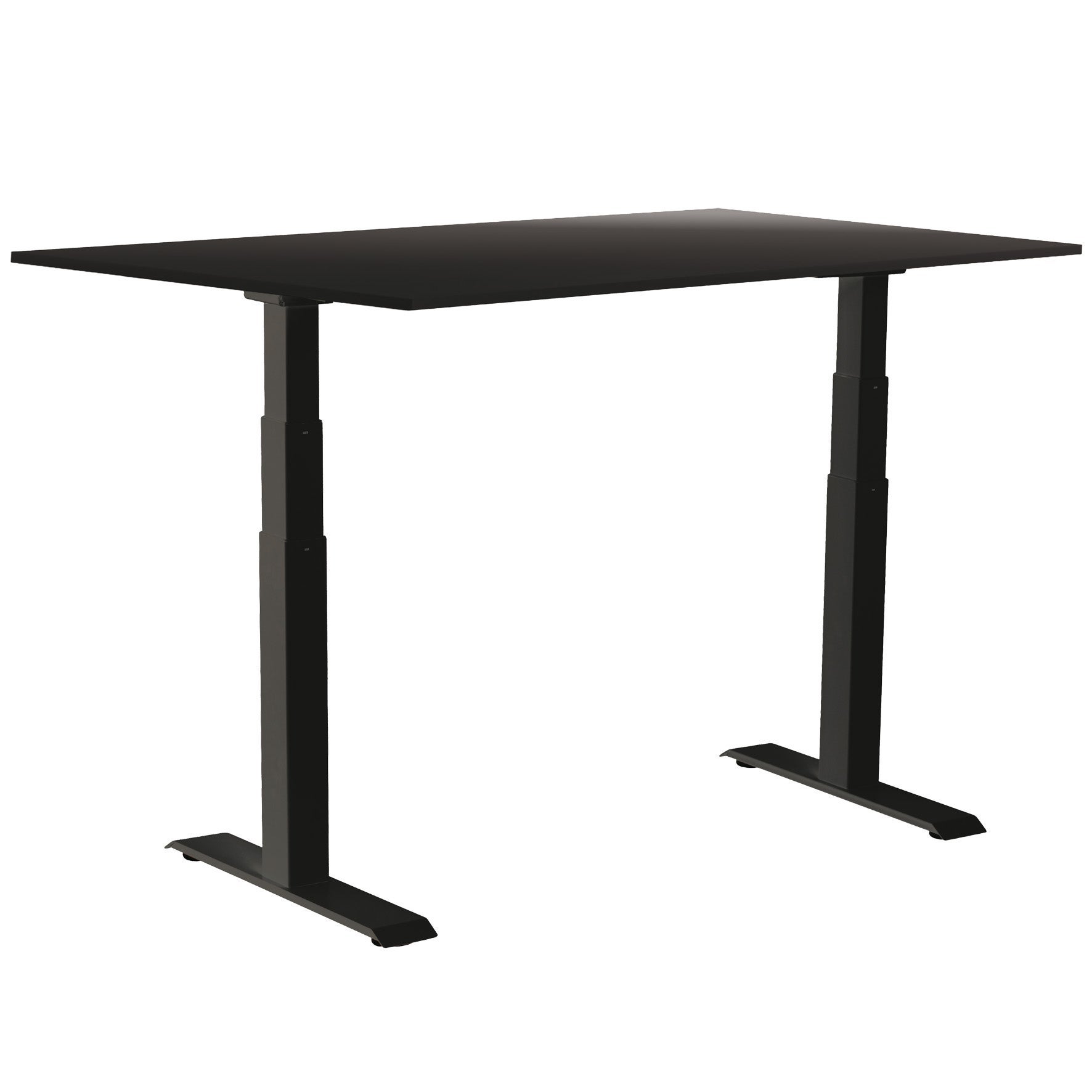 [8567077] Skrivbord el Easydesk Adapt VI 160x80 cm svart