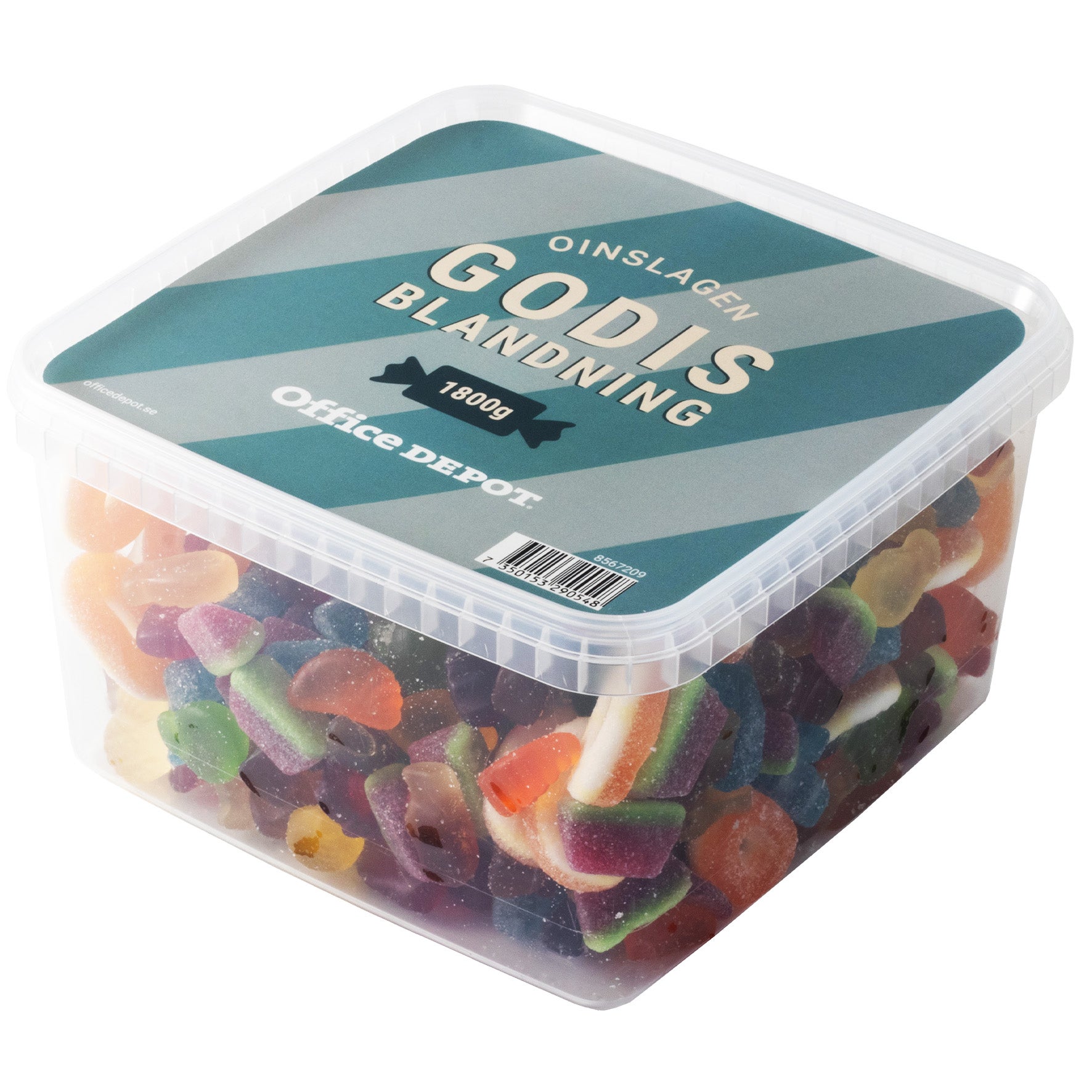 [8567209] Godisblandning oinslaget 1800 g