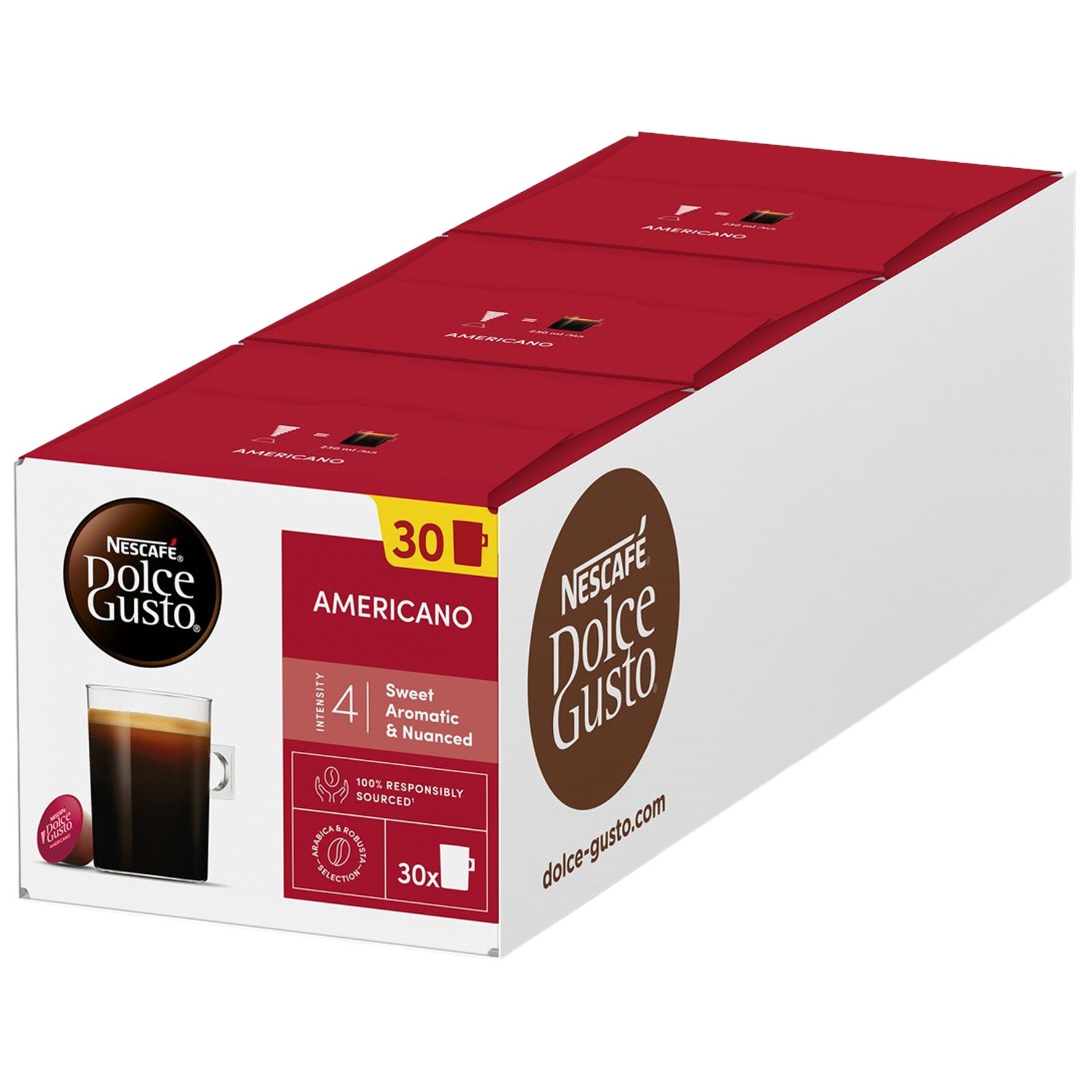 [8567325] Kaffekapsel Nestlé Dolce Gusto Americano 30-pack
