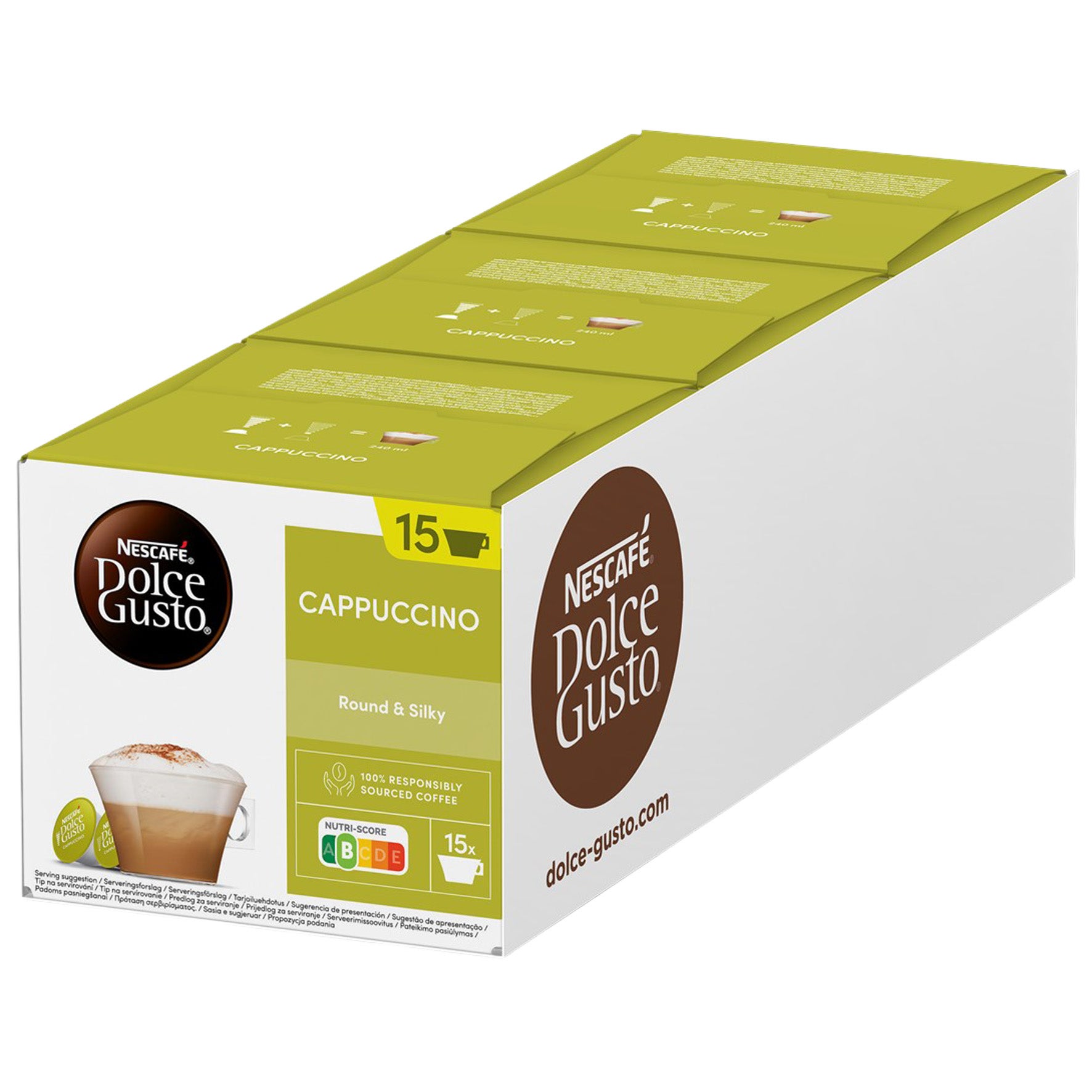 [8567327] Kaffekapsel Nestlé Dolce Gusto Cappuccino 15+15 (15 port)