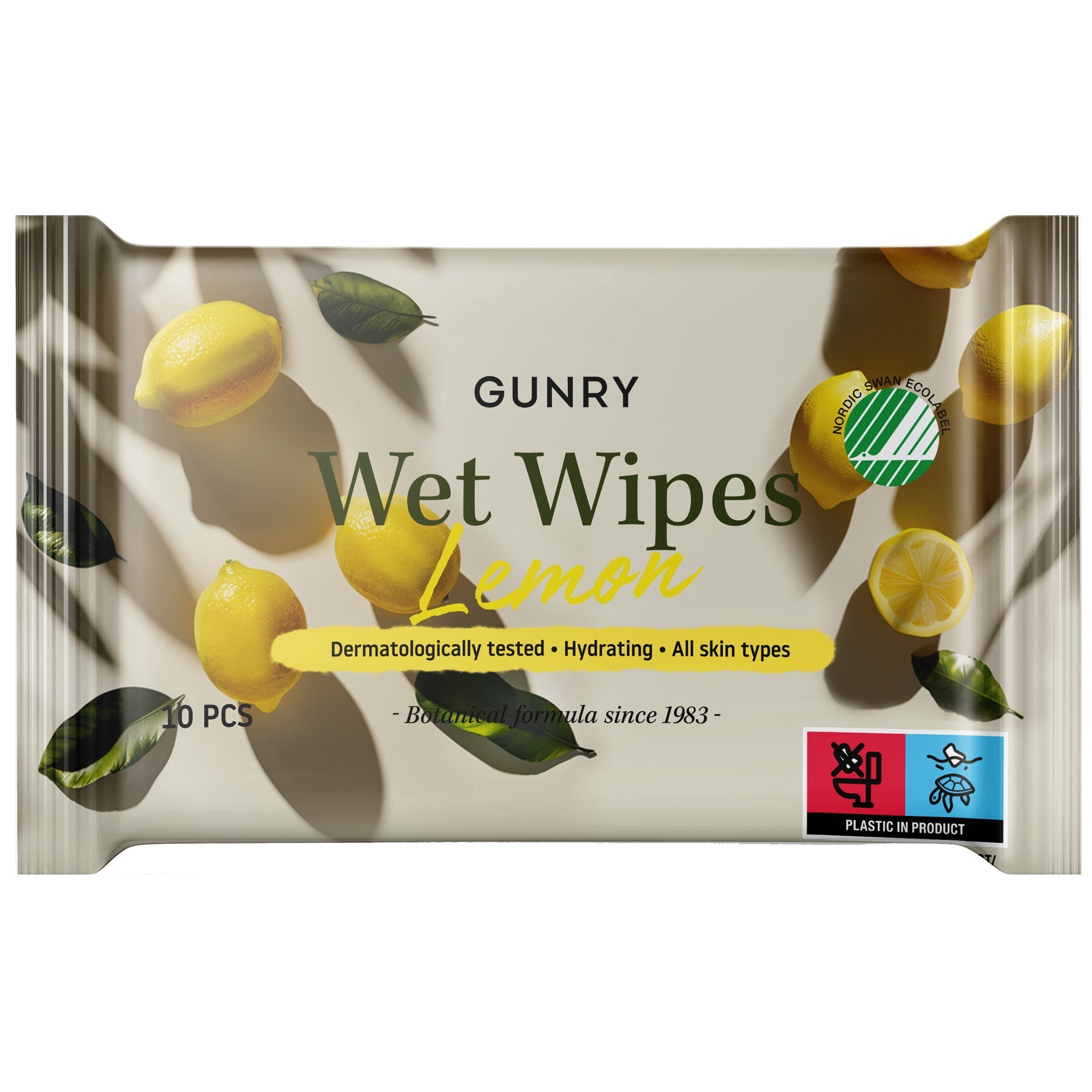 [8567173] Våtservetter Citron 10-pack