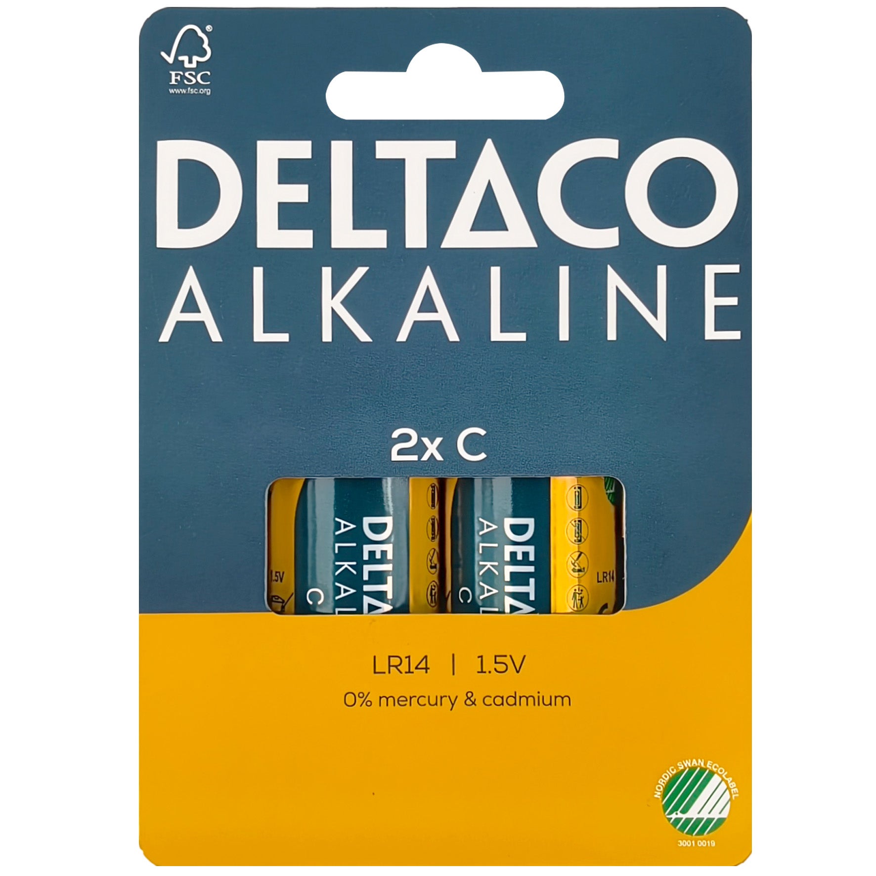 [8567299] Batteri Ultimate Alkaline C/LR14 2-pack