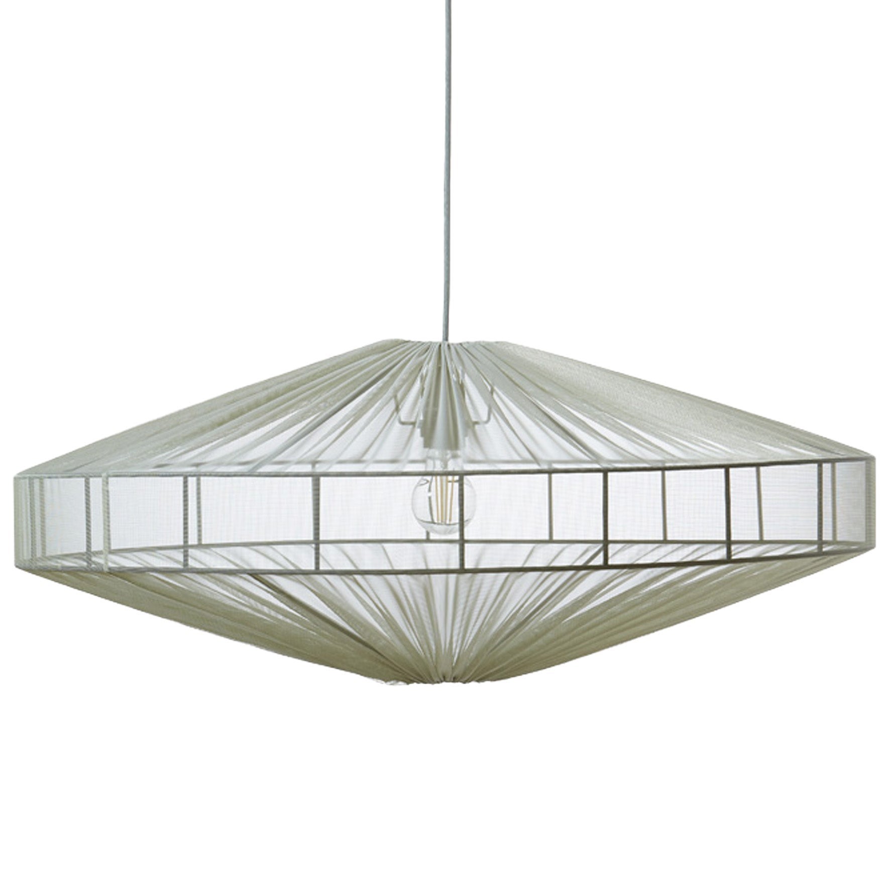 [8567564] Taklampskärm Alba D78 s/s Lounge salviagrön