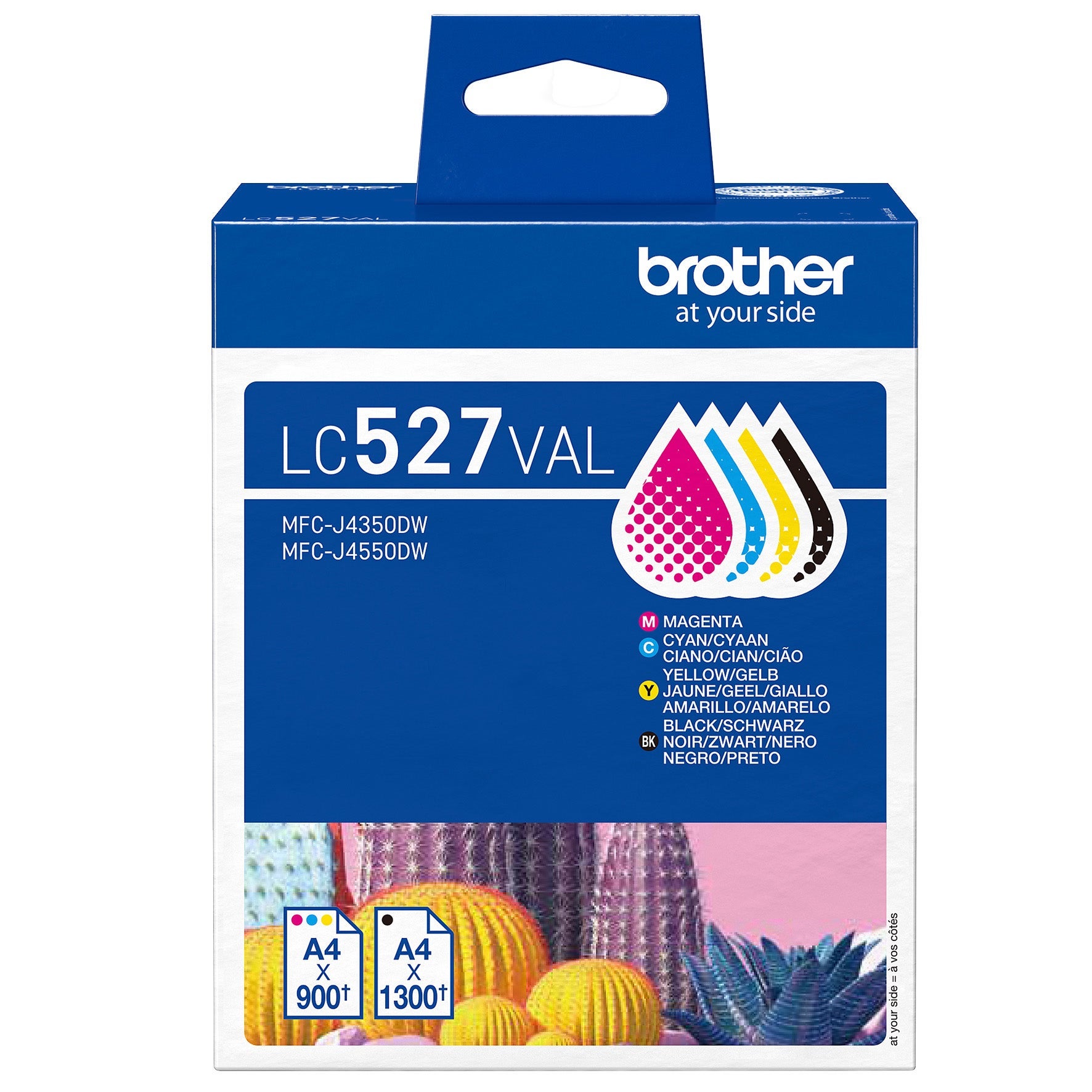 [8567627] Bläckpatroner Brother LC527VAL CMYK