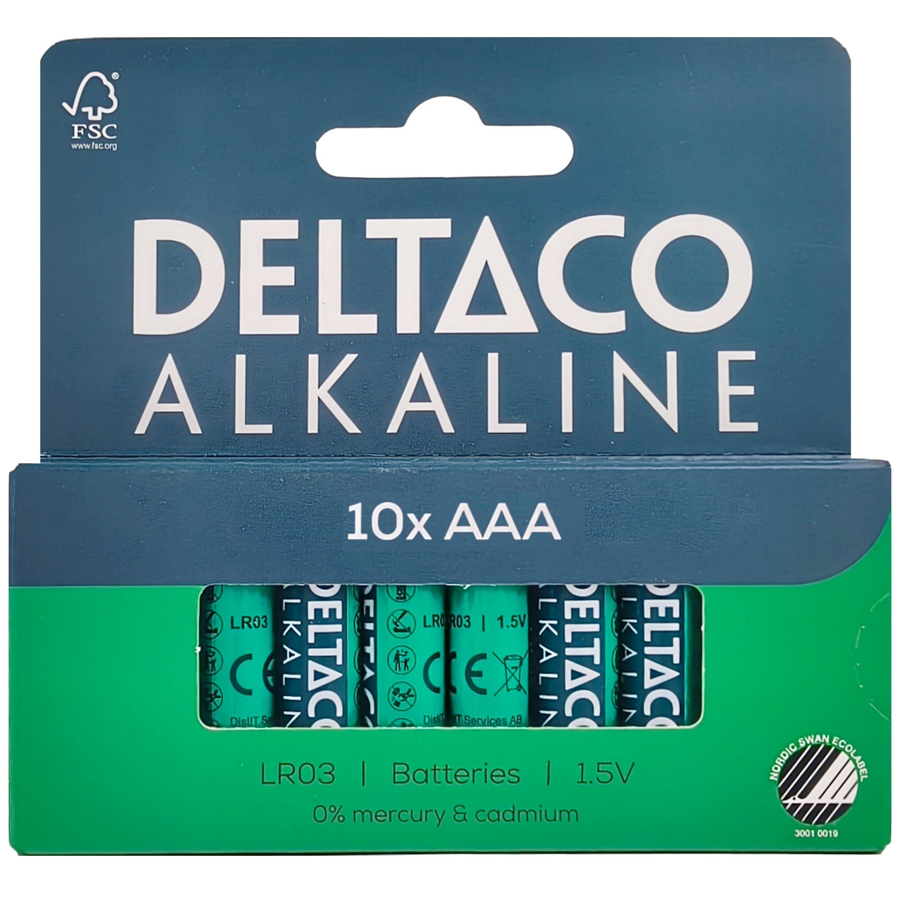 [8567301] Batteri Ultimate Alkaline AAA LR03 10-pack