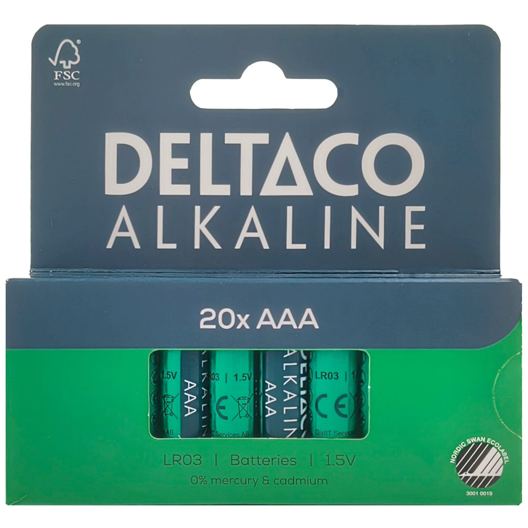 [8567305] Batteri Ultimate Alkaline AAA LR03 20-pack