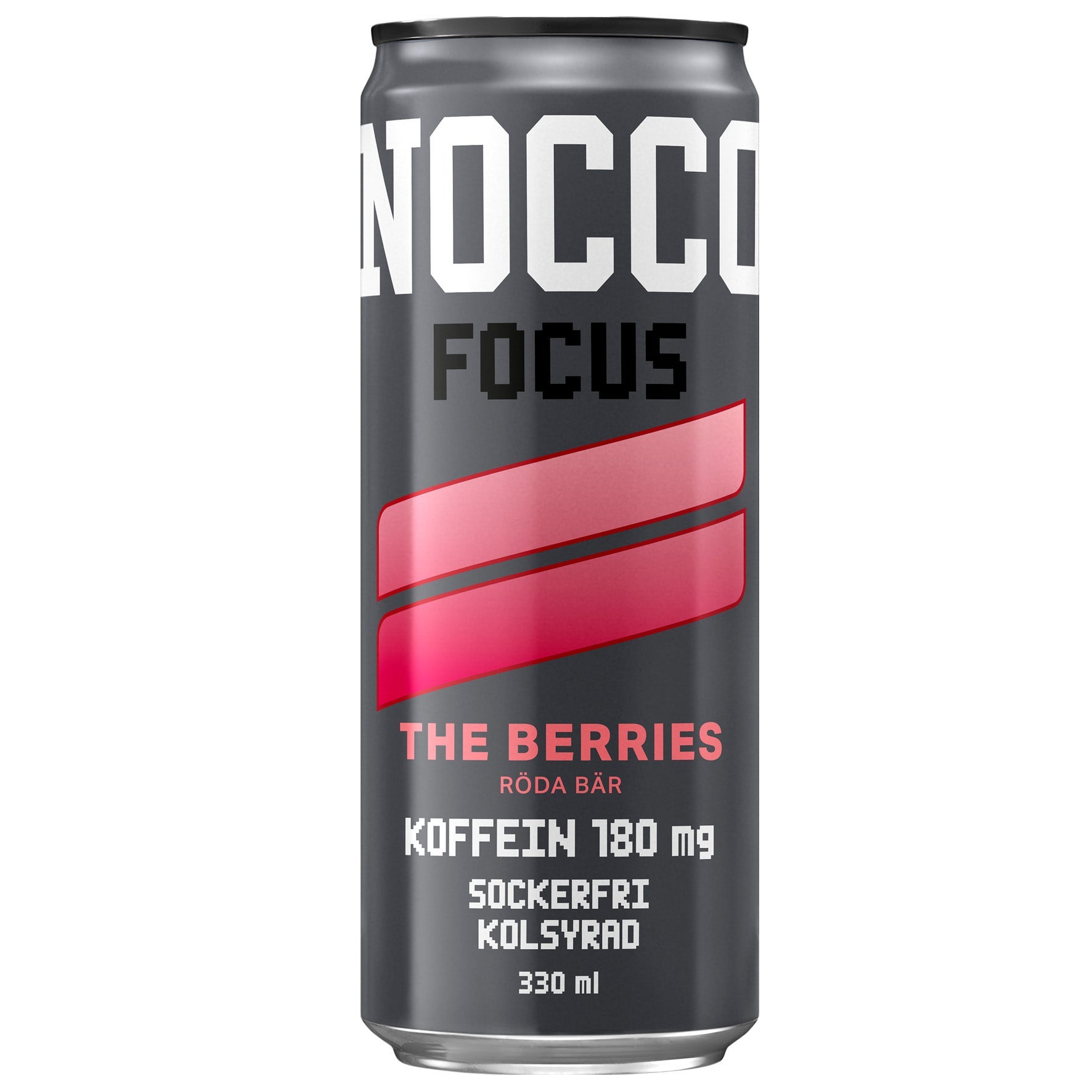 [8567309] Energidryck Nocco Focus The Berries 33 cl inkl pant
