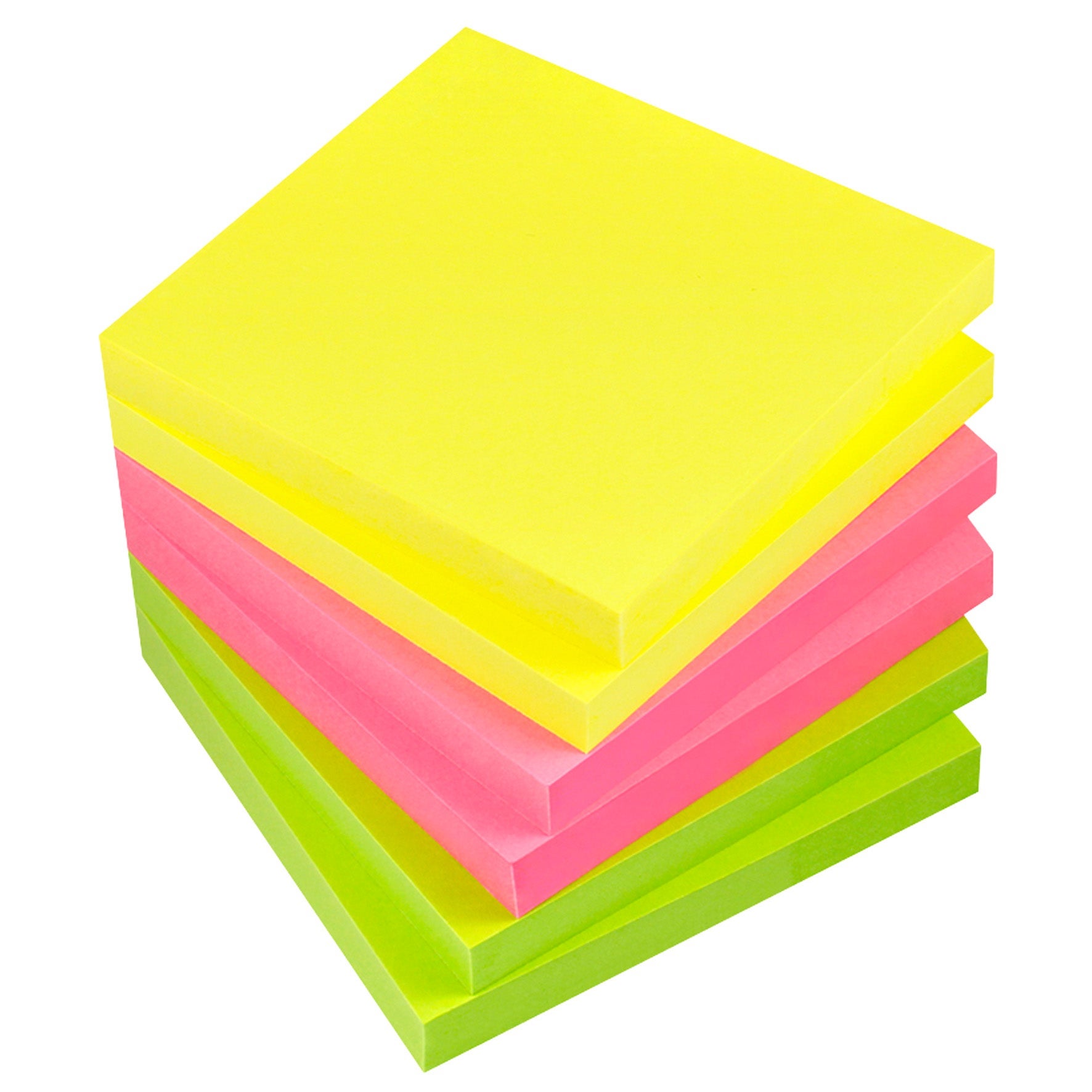 [2631564] Notis Info Power 75x75 mm neon 6-pack