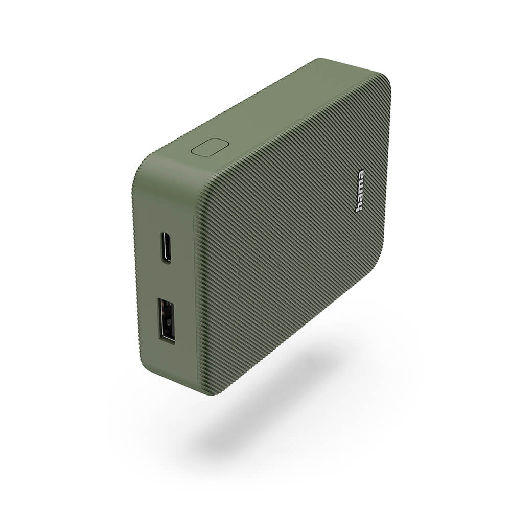 [8568020] Powerbank 10000mAh USB-C+A Grön