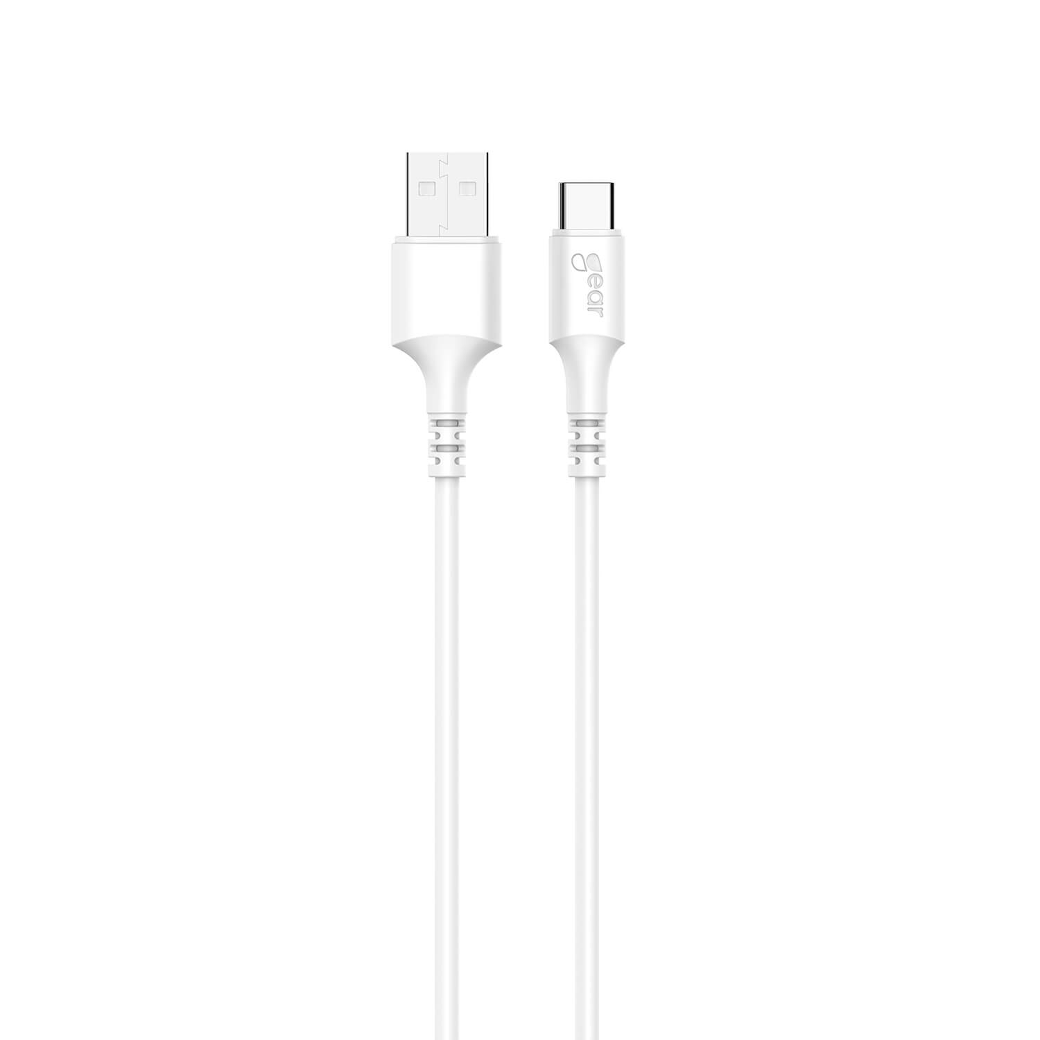 [8568044] Laddkabel USB-A till USB-C 2.0 2 m vit