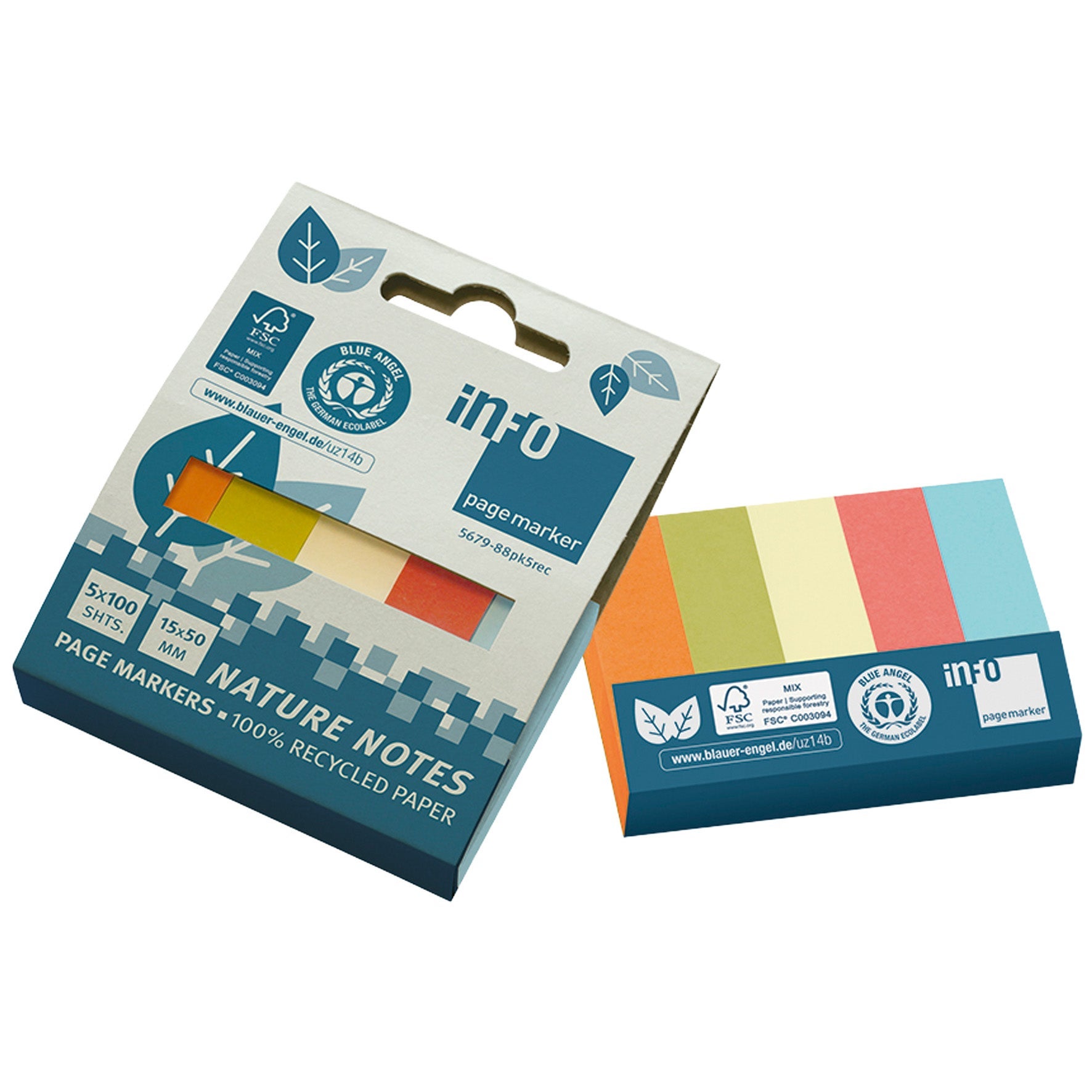 [2689698] Märkfil returpapp 15x50 mm 500-pack