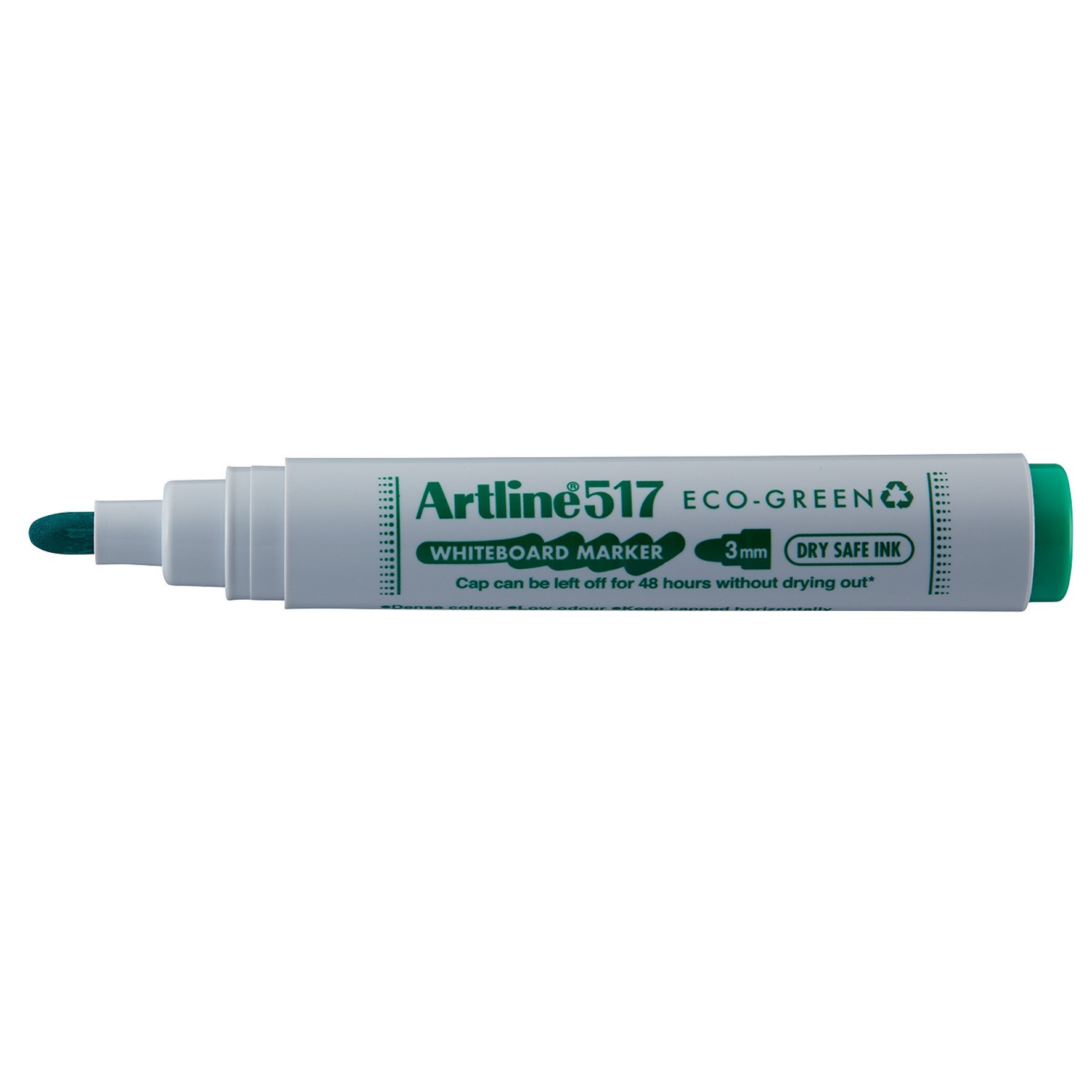[2409313] Whiteboardpenna Artline 517 Eco-green rund grön