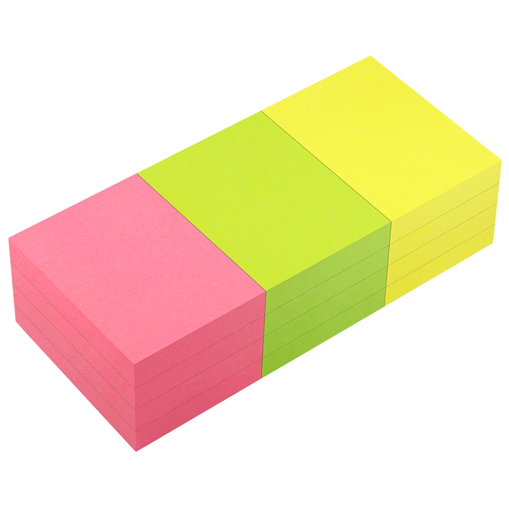 [2631382] Notis Info Brilliant Sticky Notes 40x50 mm neon 12 block