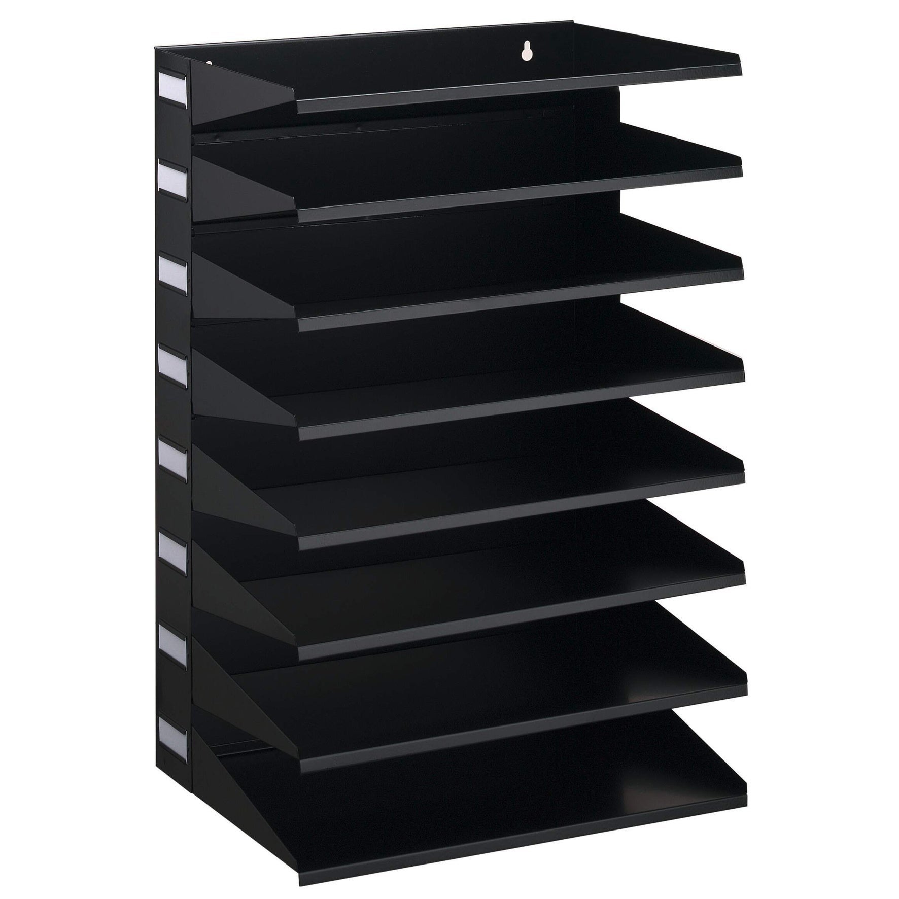 [8567913] Sorteringsfack vägg 8 A4 svart
