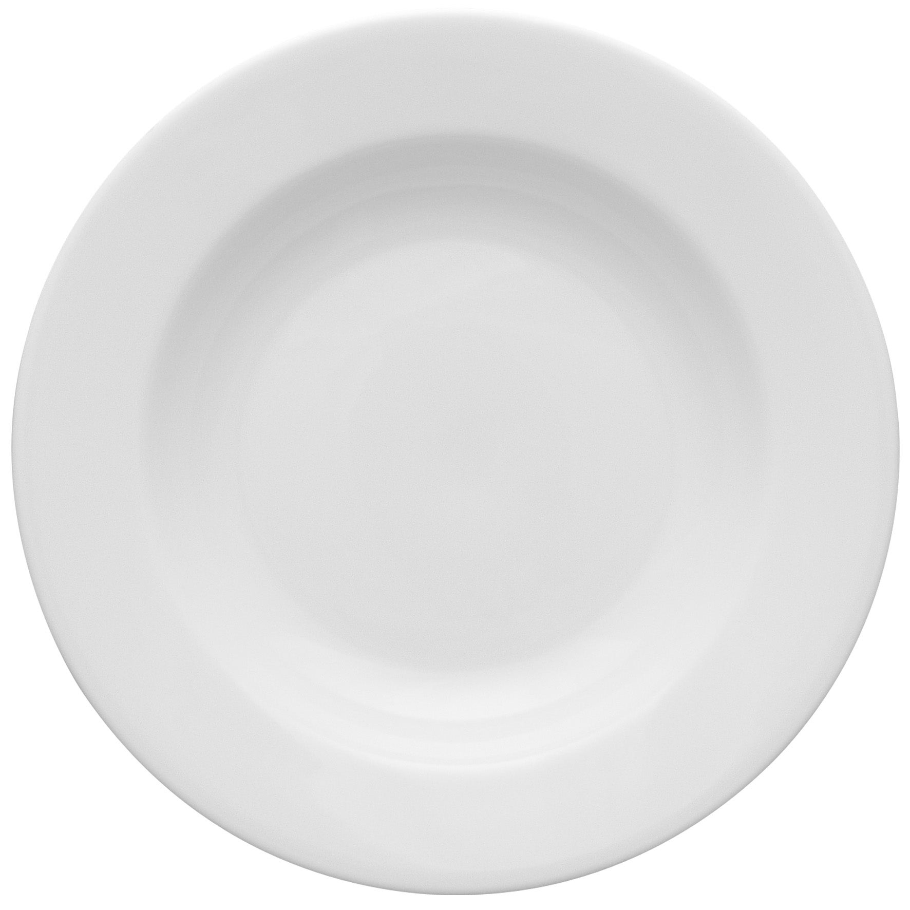 [8567721] Tallrik djup Kaszub 24 cm vit