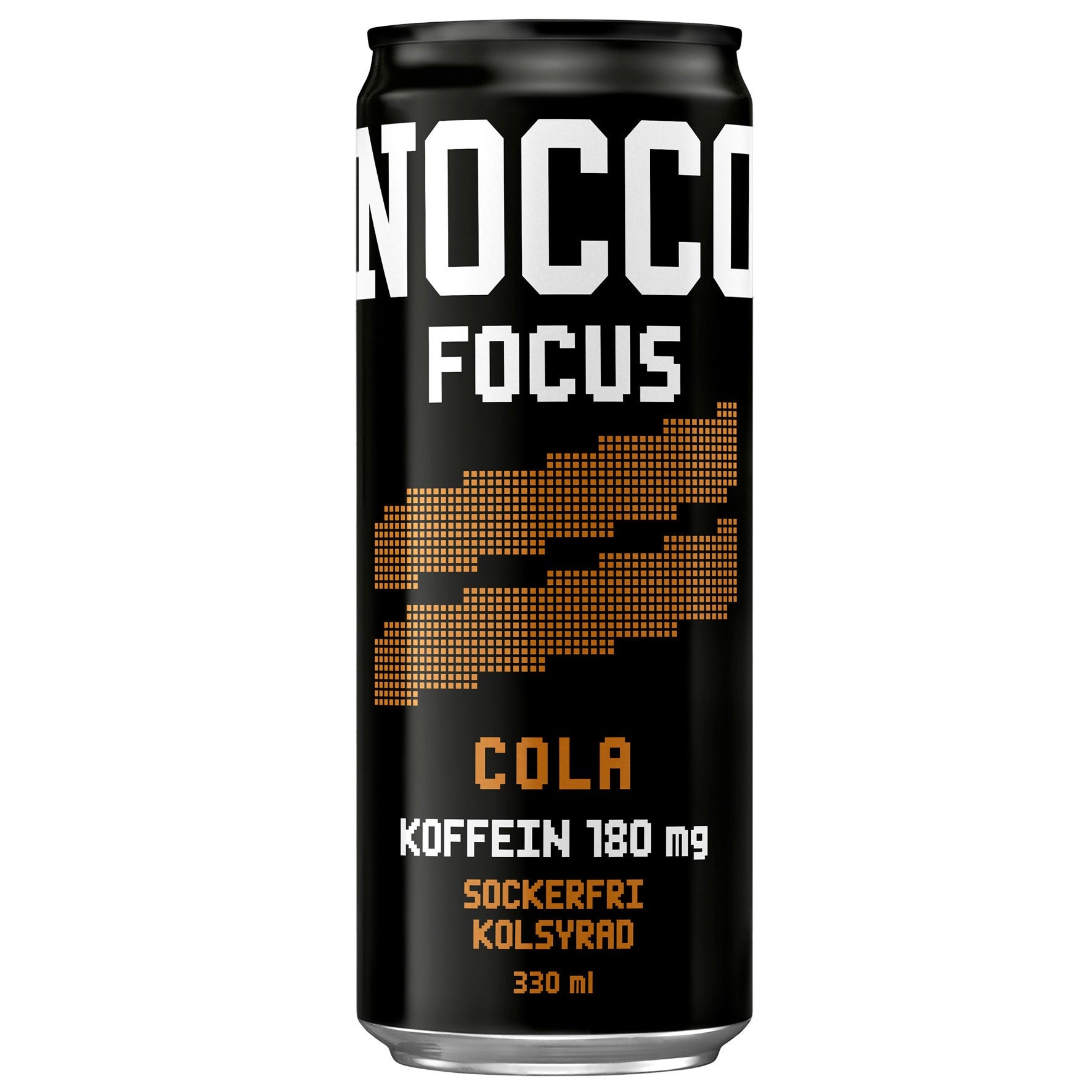[8568233] Energidryck Nocco Focus Cola 33 cl inkl pant