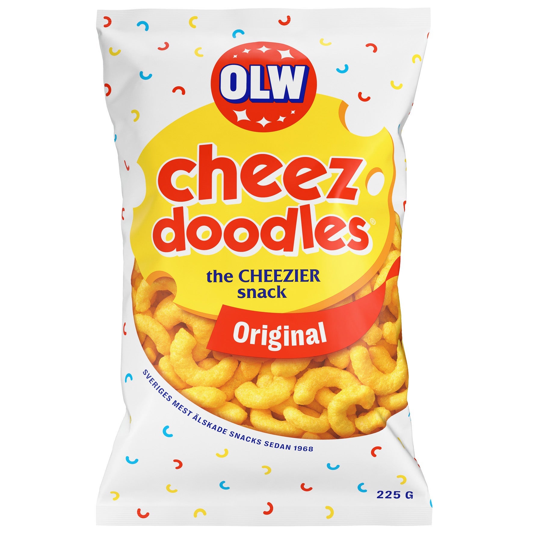[8568288] Ostbågar OLW Cheez Doodles 15x225 g
