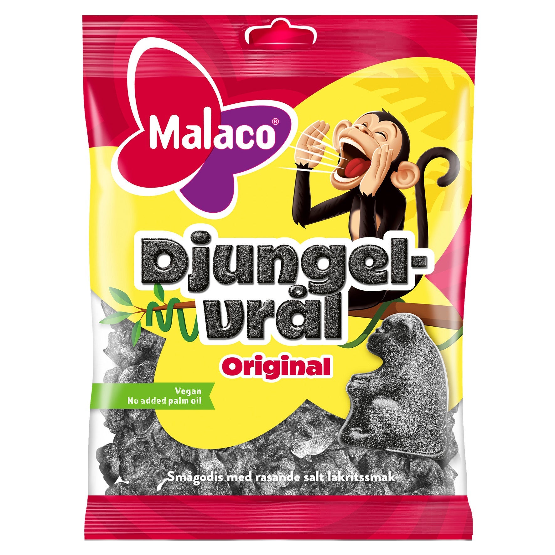 [8568325] Godis Malaco Djungelvrål 28x90 g