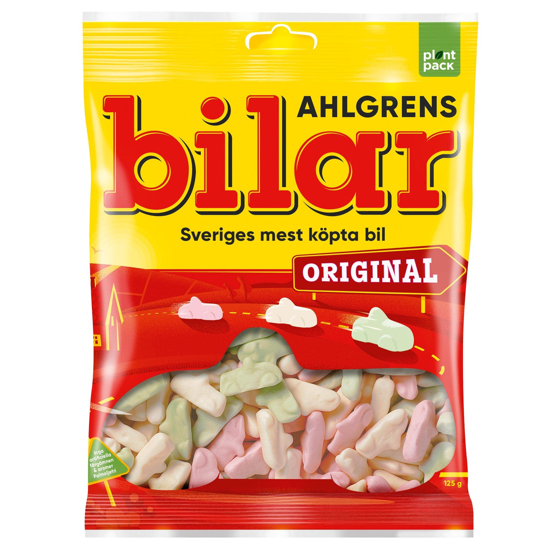 [8568350] Godis Ahlgrens Bilar 36x125 g