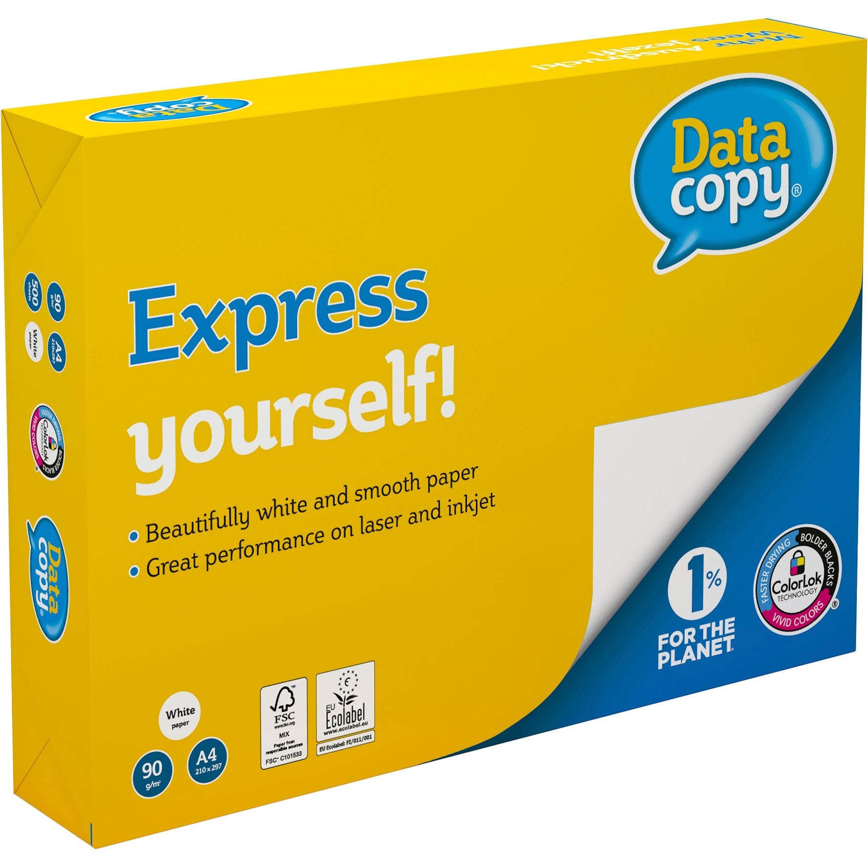 [1833517] Kopieringspapper DataCopy A4 90 gram 500 st/pkt