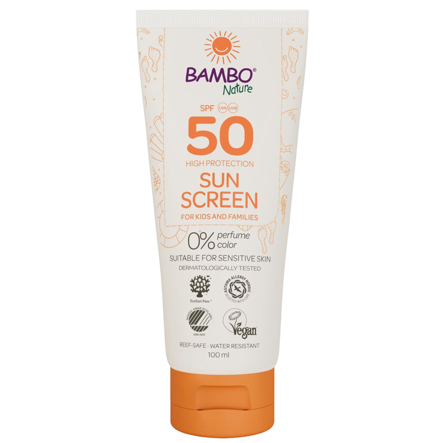 [8568405] Solkräm Bambo Nature Spf 50 100 ml
